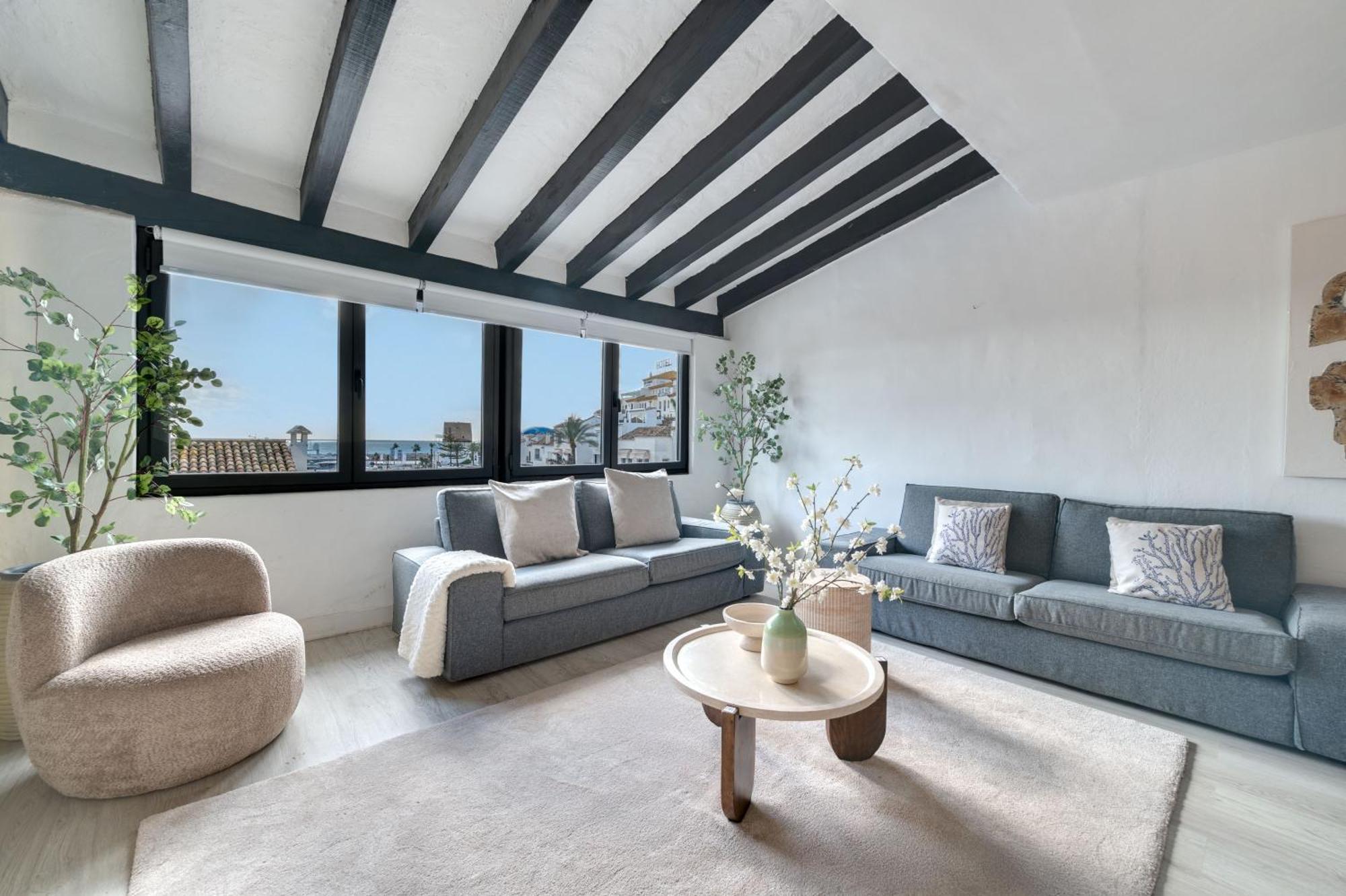 Vacation I Stylish 5bdr Penthouse, Sea And Marina View